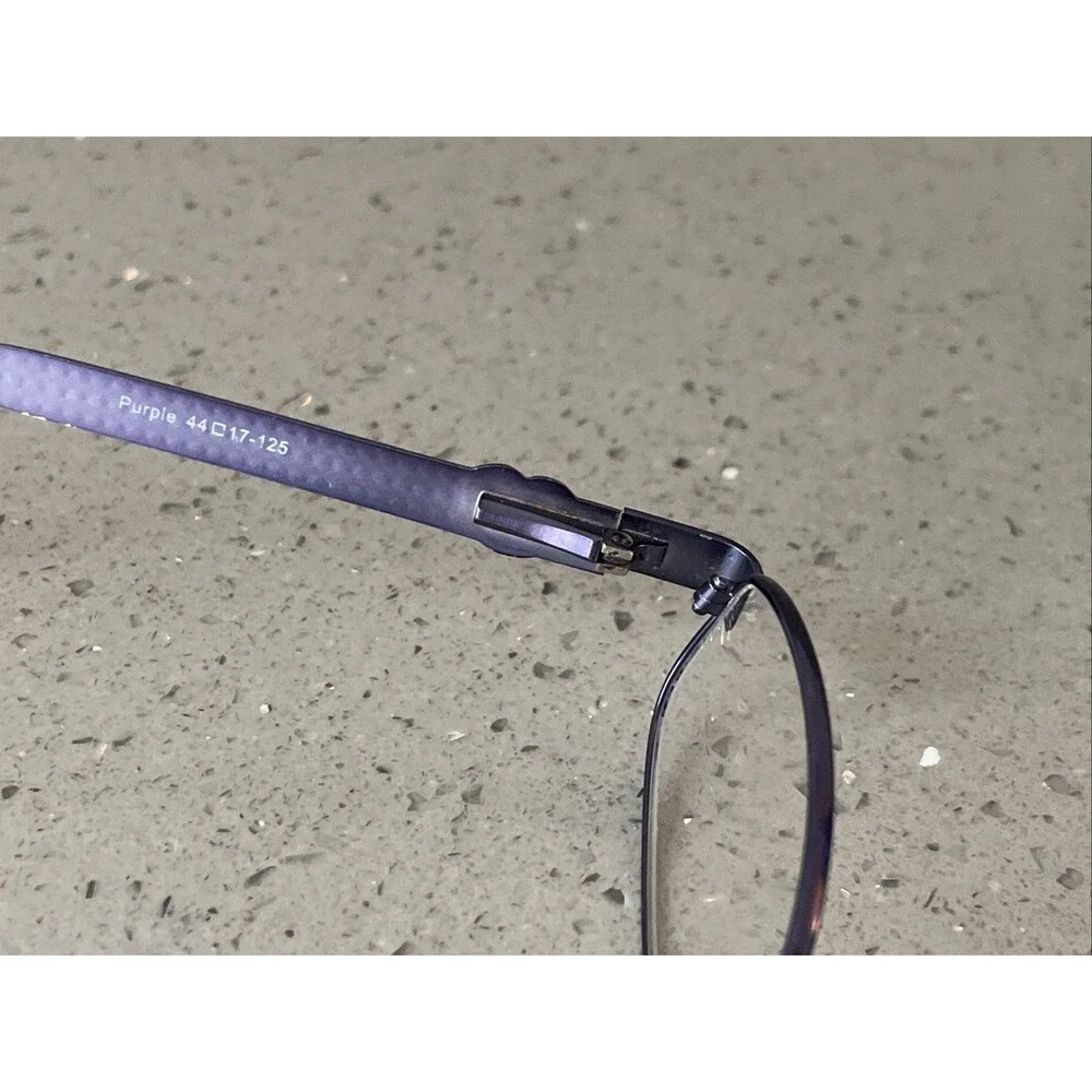 Capri Trendy T18 Purple 44-17-125 Metal Full Rim Eyeglasses Frames ONLY